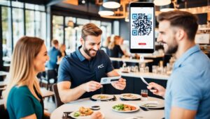 QR code and NFC adveritising for horeca